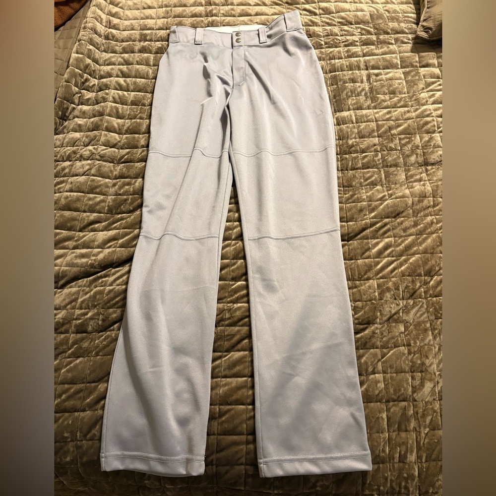 Wilson Men’s Baseball Pants – Gray – Size M – Excellent Condition